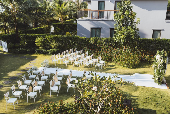Khung cảnh đám cưới tại Novotel Phú Quốc Resort